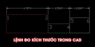 Tổng hợp lệnh Dim trong CAD – Đo kích thước chuẩn kỹ thuật lệnh dim trong cad