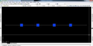 Các lệnh chia đoạn thẳng trong cad