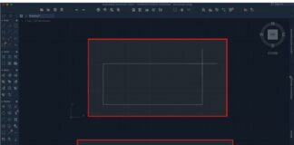 Lệnh vẽ hình chữ nhật trong cad