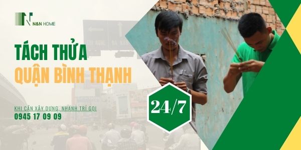 Dịch vụ tách thửa quận Bình Thạnh | Tách thửa nhà đất nhanh chóng tách thửa quận bình thạnh